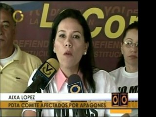 Download Video: El Comité de usuarios afectados por los apagones convocó a