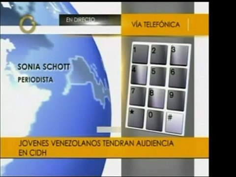 Estudiantes universitarios venezolanos se reúnen con la CIDH
