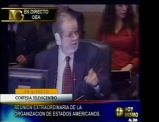 En La OEA José Miguel Insulza y representantes de E.E.U.U.,