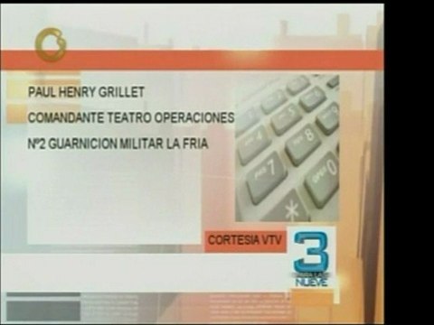 Diez presuntos paramilitares fueron trasladados a Caracas ac
