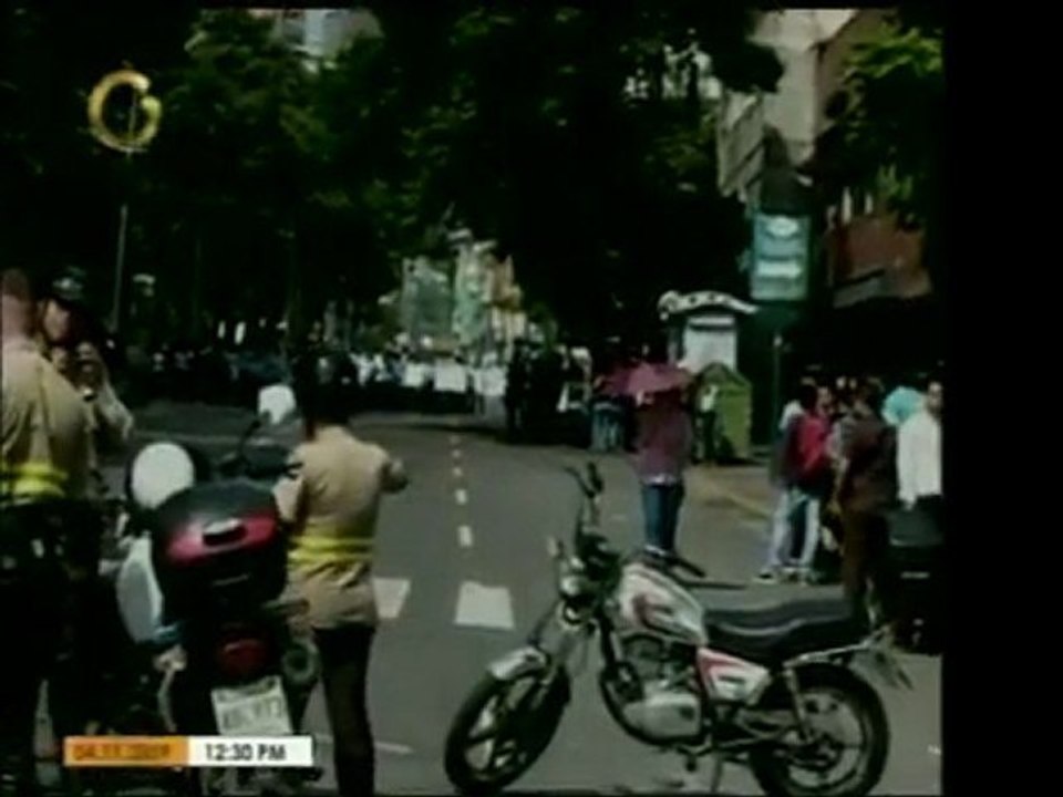 Estudiantes del Liceo Bolivariano Andrés Bello marcharon has