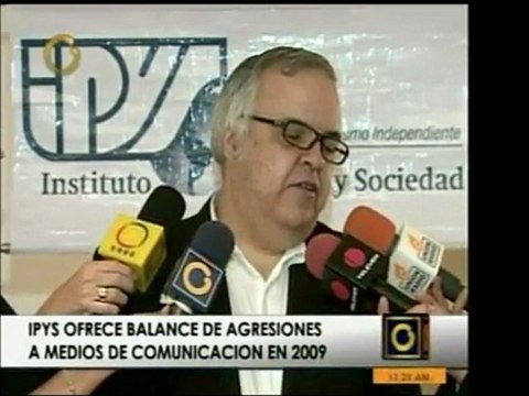 El IPYS ofreció un balance de las agresiones a los medios de