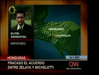 Manuel Zelaya dio por fracasado el diálogo en Honduras y no