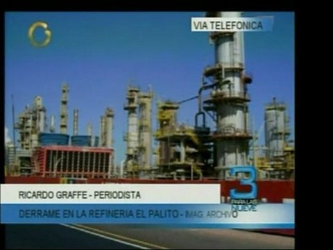 Las playas de El Palito están cerradas por el derrame del qu