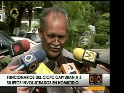 Tres hombres fueron aprehendidos relacionados con un asesina