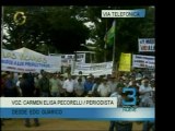 En Calabozo, estado Guárico, arroceros protestan por el prec