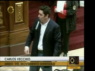 El Mov. Identidad Nacional habló en el hemiciclo de la AN en