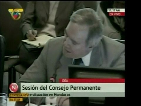 Roy Chaderton, embajador de Venezuela en la OEA, defendió a