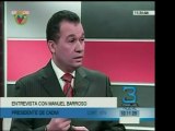 El pdte. de CADIVI, Manuel Barroso, informa acerca de la vig