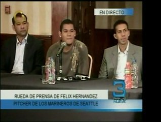 Entrevista al pelotero criollo Féliz Hernández y la posibili