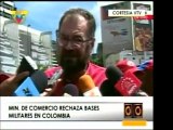 Min Samán llamó a los colombianos nacionalizados a defender