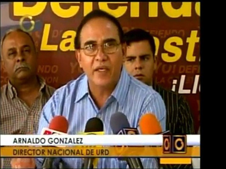 URD "cerró filas" en apoyo al derecho a la protesta, los pre