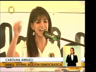 Jóvenes de partidos, como AD y Mesa de la Unidad, resaltaron