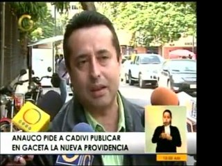 La asoc. de consumidores Anauco se pronunció a favor de nuev