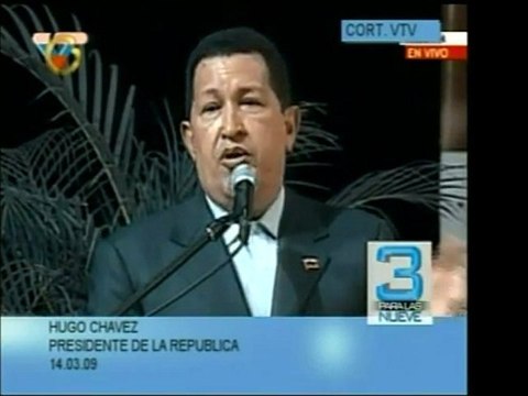 El Pdte. Chavez informó que llegaron técnicos cubanos que pe