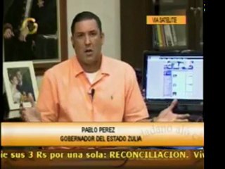 @globovision El gobernador Pablo Perez en Alo Ciudadano