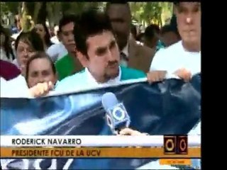 El nuevo pdte. del FCU de la UCV rinde declaraciones en la m