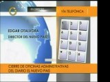 Oficinas administrativas de El Nuevo País y la revista Zeta