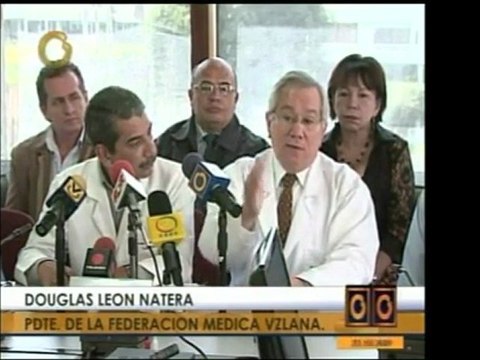La Federación Venezolana de Médicos afirmó que el ejecutivo