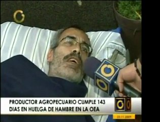 Franklyn Brito declara luego de cumplir 143 días de huelga d