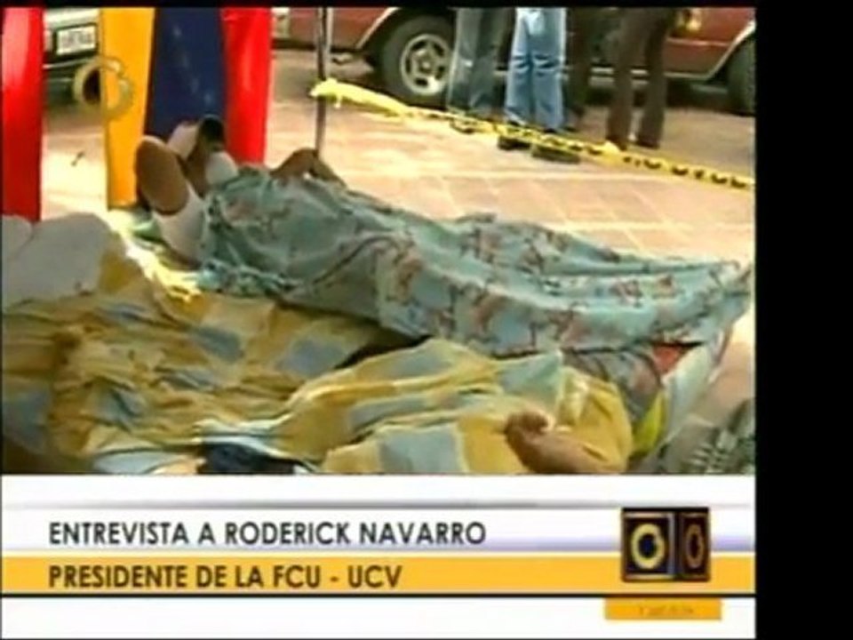 El pdte. del FCU de la UCV demostró su apoyo a la huelga de