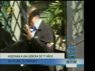 Una señora de 77 años murió apuñalada al luchar contra un la