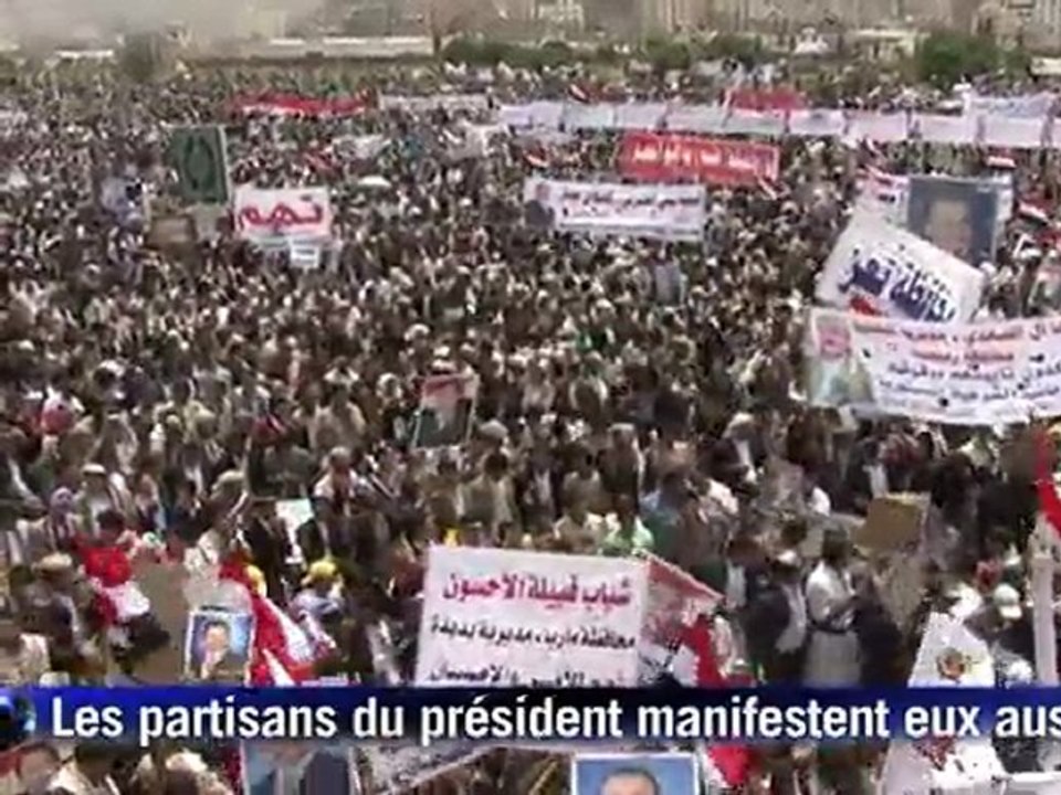 Yémen: manifestation monstre, le président s'accroche au pouvoir