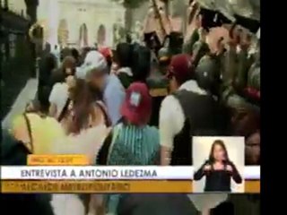 Alcalde Ledezma narra la agresion en la AN