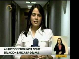 Anauco llamó a la calma ante rumores sobre la banca nacional