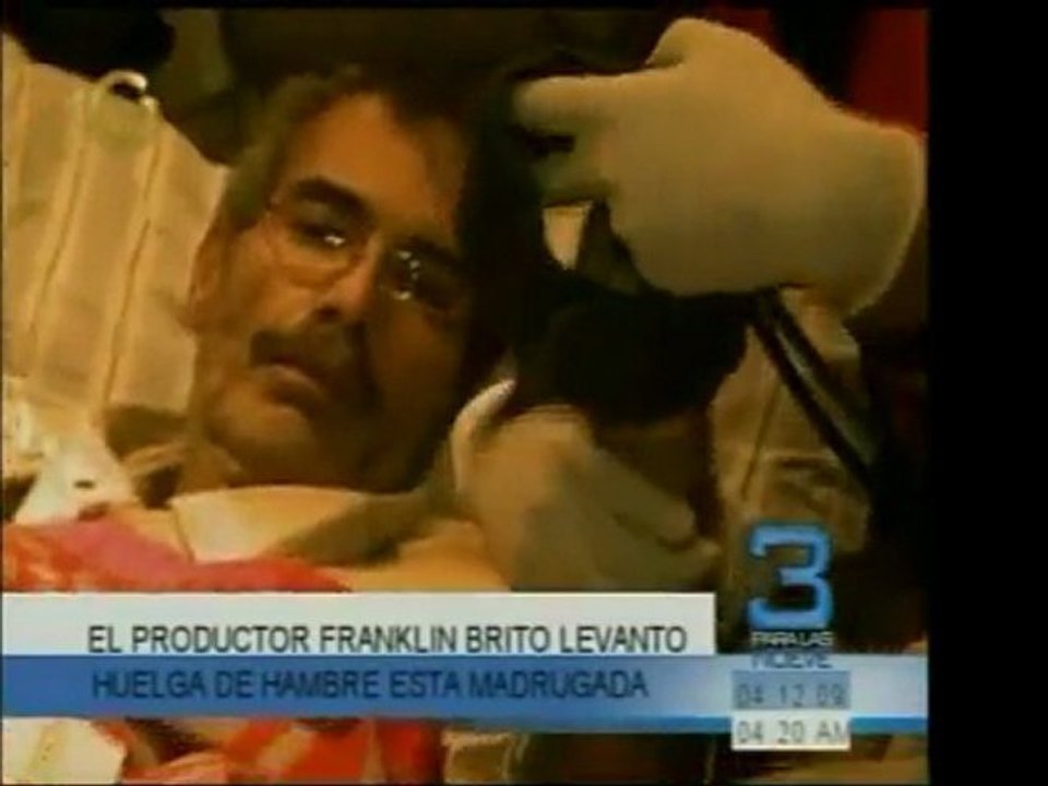 Franklin Brito decidió levantar su huelga de ha...