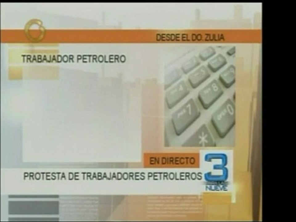 Trabajadores petroleros del Zulia exigen cumplimiento de clá