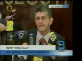 El Sec. de AD Ramos Allup hace más denuncias de corrupción.