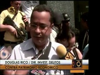El comisario Douglas Rico da detalles acerca del robo a la C