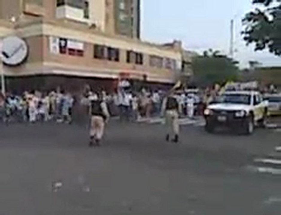 Videos de la marcha pacifica en puerto ordaz. Sin miedo a na