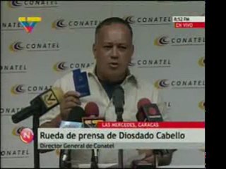 @Globovision Cabello: canal que no cumpla debe salir de la p