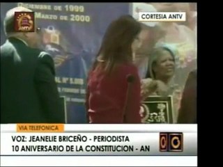 Desde la AN hay un acto de celebración de 10 años de la Cons