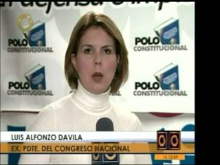 La organización Polo Constitucional deploró la aplicación de