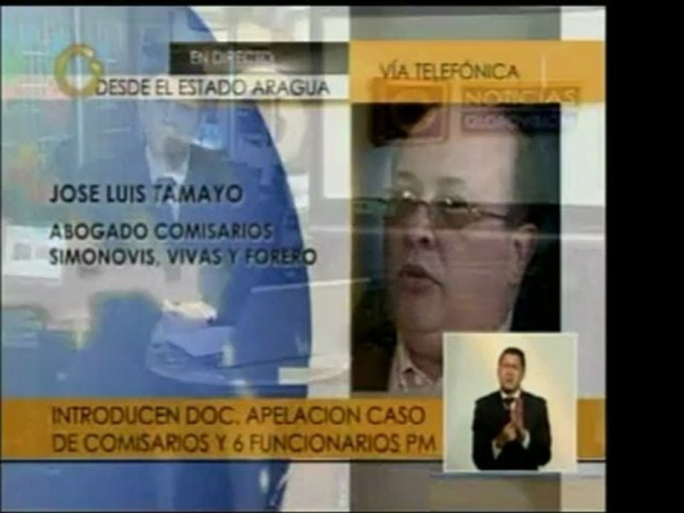 El abogado de los comisarios Vivas, Forero y Simonovis intro