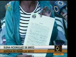 La esposa de Franklin Brito desmintió a Juan Carlos Lozo, de