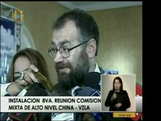 El Min. de Economía Eduardo Samán habla de los resultados de