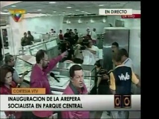 La red de Areperas Socialistas, que usa productos de fábrica