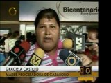 Madres cocineras de Carabobo protestan frente a la sede del