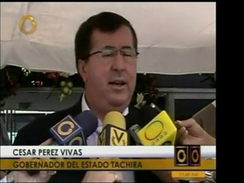 El gob del Táchira, Cesar Pérez Vivas, reaccionó contra decl