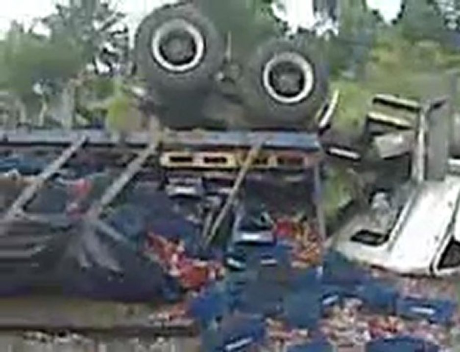 Accidente puente rio Escalante