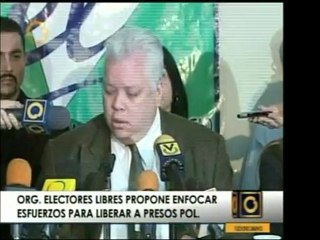 La Organización Electores Libres propuso a la Mesa de la Uni