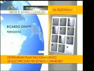 En Carabobo una autoridad de Corpoelec informó que el estado