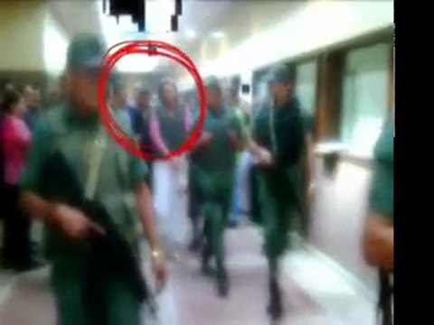 Video de la jueza Afiuni muestra su traslado a los tribunale