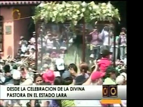 Imágenes de la procesión de la Divina Pastora, explicada por