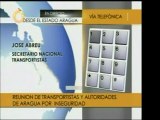 En Aragua transportistas se reúnen con las autoridades para