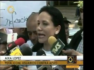 En Carabobo se dieron dos protestas por los cortes de luz. U